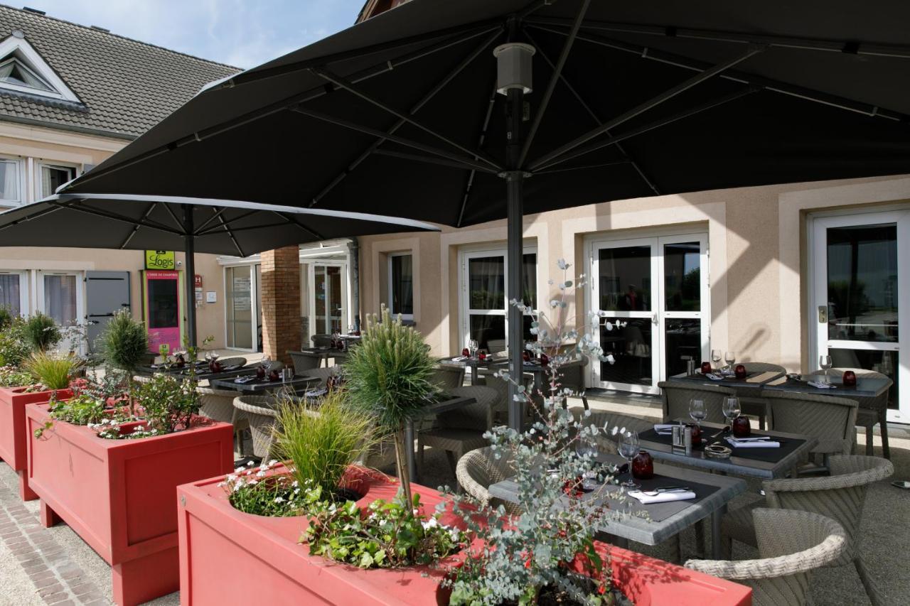 Logis Hotel L'Oree De Chartres - Barjouville Bagian luar foto
