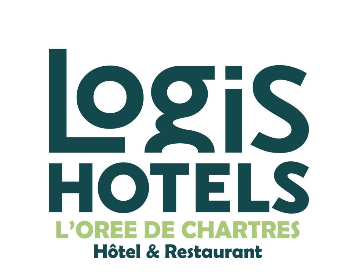 Logis Hotel L'Oree De Chartres - Barjouville Bagian luar foto